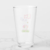 Happy easter glas (Achterkant)