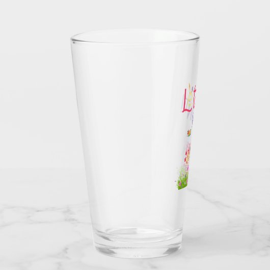 Happy easter glas (Rechts)