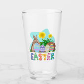 Happy easter glas (Voorkant)