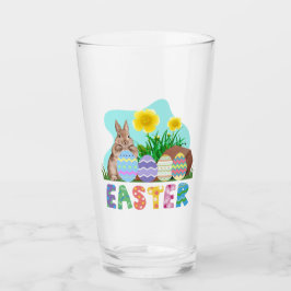 Happy easter glas