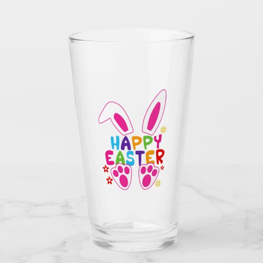 happy easter glas (Voorkant)