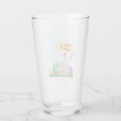 Happy easter glas (Achterkant)