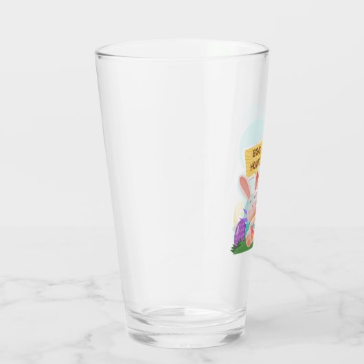 Happy easter glas (Rechts)