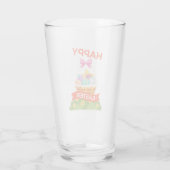Happy easter glas (Achterkant)