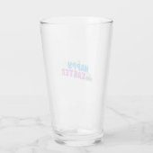 Happy Easter Glass Tumbler (Achterkant)