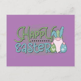 Happy Easter Gnome Briefkaart