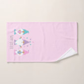 Happy Easter Gnome Juggling Paaseieren Bad Handdoek (Handdoek)