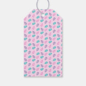 Happy Easter Gnome Juggling Paaseieren Cadeaulabel (Achterkant)