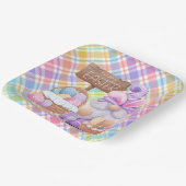 Happy Easter Gnome Papieren Bordje (Gebogen)