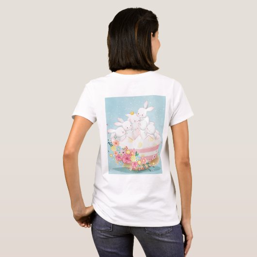 Happy Easter Gnome T-shirt (Achterkant volledig)