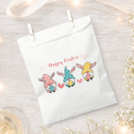 Happy Easter Gnomes Favor Bag Bedankzakje