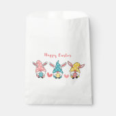 Happy Easter Gnomes Favor Bag Bedankzakje (Voorkant)