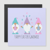 Happy Easter Gnomie Juggling Paaseieren (Voorkant / Achterkant)