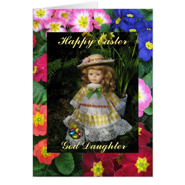 Happy Easter God Daughter (Voorkant)