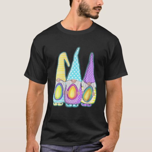 Happy Easter God Gnomen Egg Easter T-shirt (Voorkant)