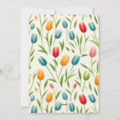 Happy Easter Gold Script Aangepaste foto Feestdagenkaart (Achterkant)