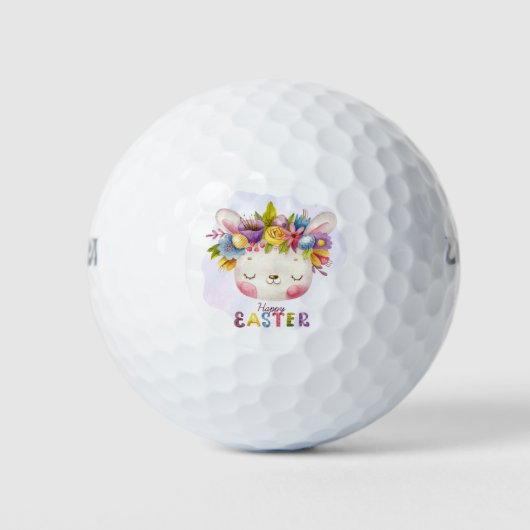 Happy Easter Golfballen (Voorkant)