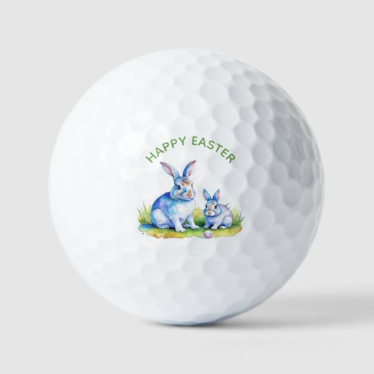 Happy Easter Golfballen (Voorkant)