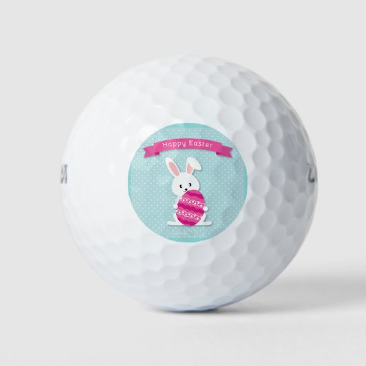 Happy Easter Golfballen (Voorkant)