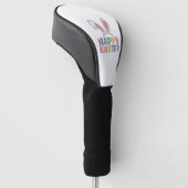 Happy Easter Golfheadcover (Schuin)