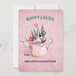 Happy Easter Granddochter Kaart