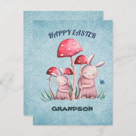Happy Easter Grandson Briefkaart