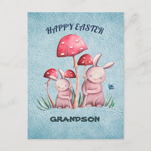 Happy Easter Grandson Briefkaart (Voorkant)