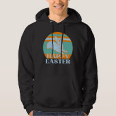 HAPPY EASTER grappig cadeauidee voor esoster Hoodie (Voorkant)