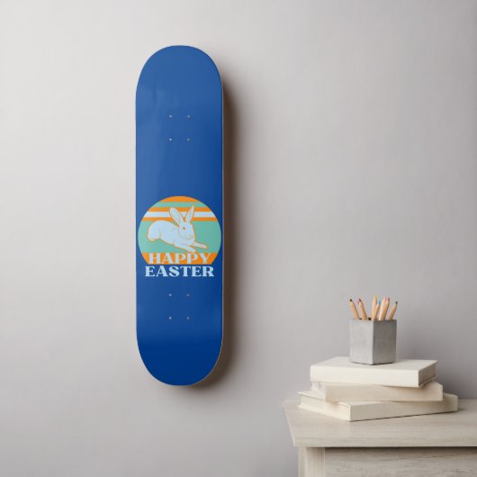 HAPPY EASTER grappig cadeauidee voor esoster Persoonlijk Skateboard (Muurkunst)
