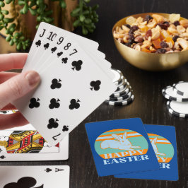HAPPY EASTER grappig cadeauidee voor esoster Pokerkaarten