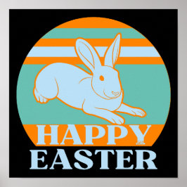 HAPPY EASTER grappig cadeauidee voor esoster Poster