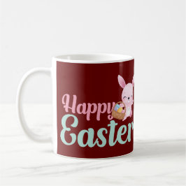 HAPPY EASTER grappige essterbunny egghunt Koffiemok