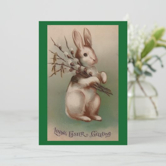 Happy Easter Greeting Card Feestdagenkaart (Staand voorkant)
