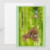 Happy Easter Greeting Card Feestdagenkaart (Voorkant / Achterkant)