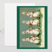Happy Easter Greeting Card Feestdagenkaart (Voorkant / Achterkant)