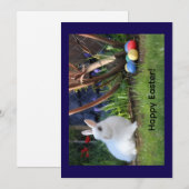 Happy Easter Greeting Card Feestdagenkaart (Voorkant / Achterkant)