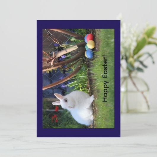 Happy Easter Greeting Card Feestdagenkaart (Staand voorkant)