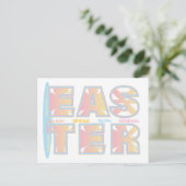 Happy Easter Greeting Card Feestdagenkaart (Staand voorkant)