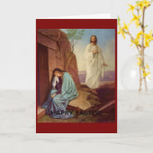 Happy Easter Greeting Card Kaart (Gele Bloem)