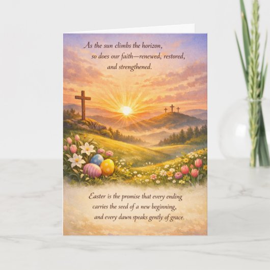 Happy Easter Greeting Card Kaart (Voorkant)