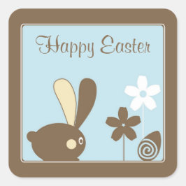 Happy Easter Greeting Sticker