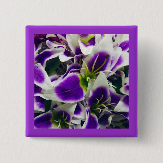 Happy Easter Greetings_ Vierkante Button 5,1 Cm (Voorkant)