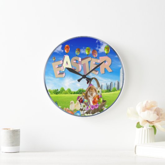 Happy Easter Grote Klok (Huis)