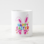happy easter grote koffiekop (Voorkant)