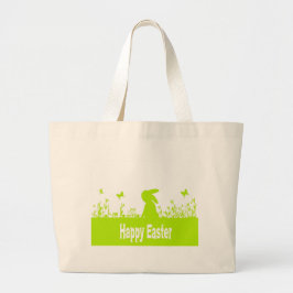 Happy Easter Grote Tote Bag
