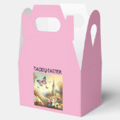 HAPPY Easter gunstbox in het roze Bedankdoosjes (Geopend)