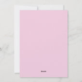 Happy Easter Happy Bunny Waterverf Holiday Kaart (Achterkant)