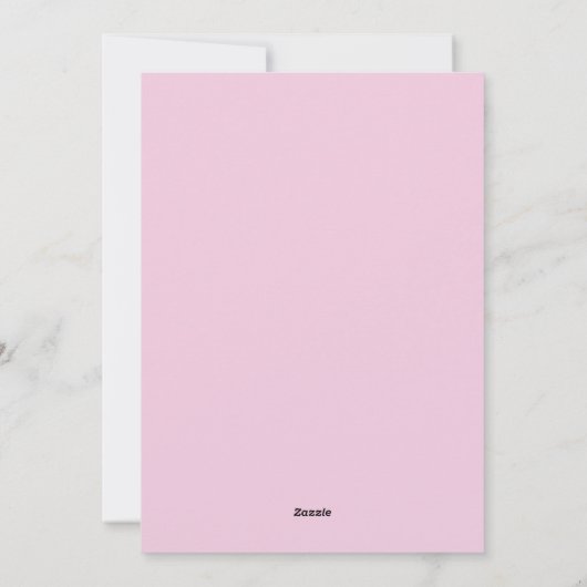 Happy Easter Happy Bunny Waterverf Holiday Kaart (Achterkant)