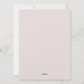 Happy Easter Happy Bunny Waterverf Holiday Kaart (Achterkant)