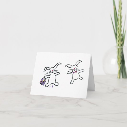 Happy Easter, Happy Spring Feestdagen Kaart (Voorkant)
